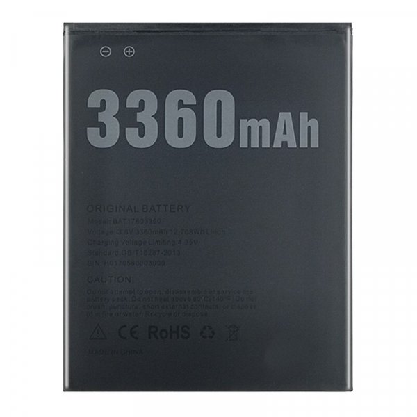 Батарея для Doogee X10 BAT176033  [Original PRC]